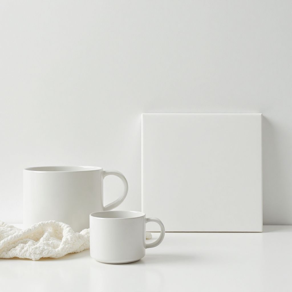 Obkladový pás keramický 20×20 cm – bílá matná